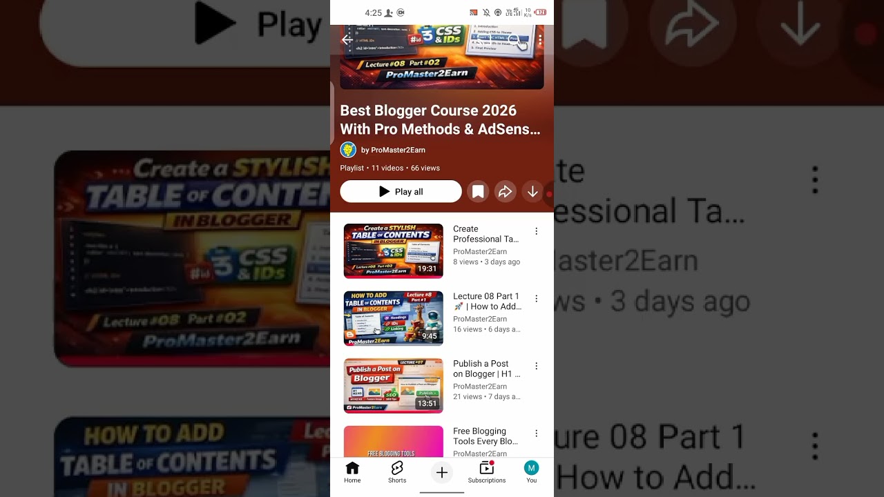 Blogger Beginners Must Watch 🚀 
