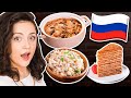 Provando Comidas do Mundo (Rússia) ft. Olga do Brasil