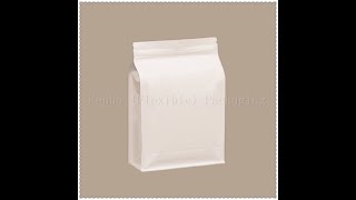 flat bottom pouch bag,block bottom gusset bag,quad flat bottom pouch