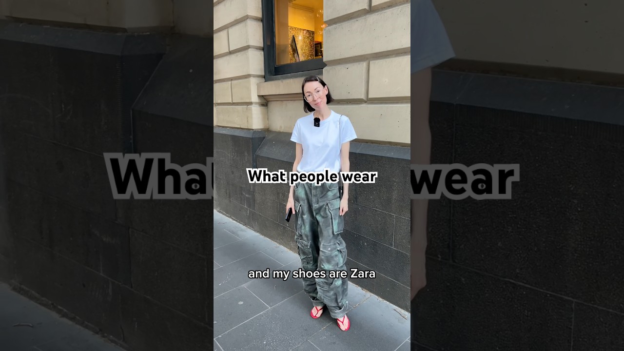 What people wear in Melbourne 