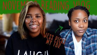 November Reading Vlog | @JessOwens Picks My TBR