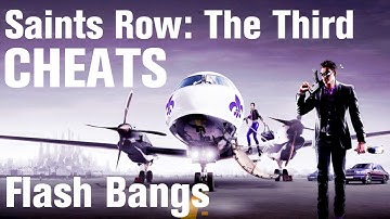 Saints Row 3 Cheats: Spawn Flash Bang