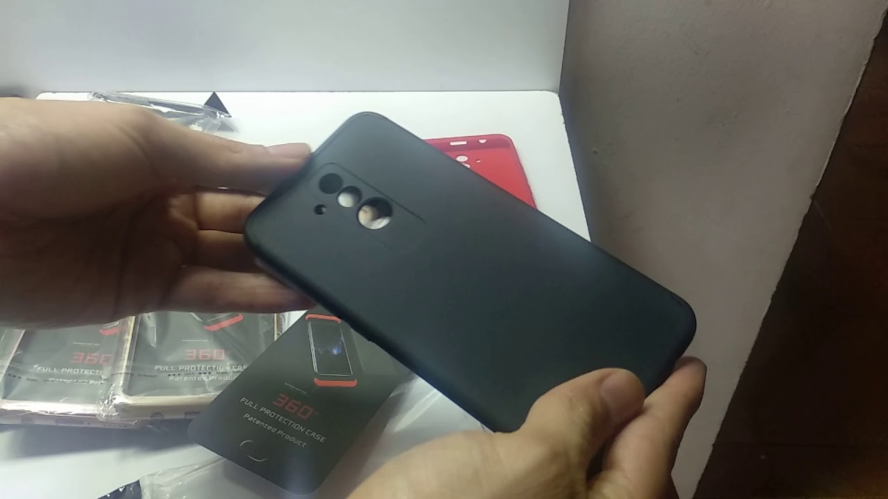 Estuche  Protector 360 grados  Huawei Mate 20 lite tres partes