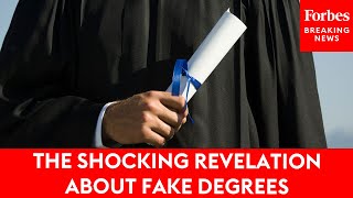 The Shocking Revelation About Fake Degrees