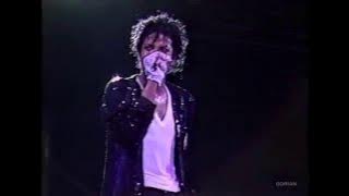 Michael Jackson - 'Billie Jean' live Bad Tour in Yokohama 1987 - Enhanced - High Definition