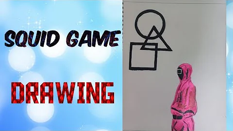 How to Draw a Squid Game Guard | Step-by-Step Drawing Tutorial