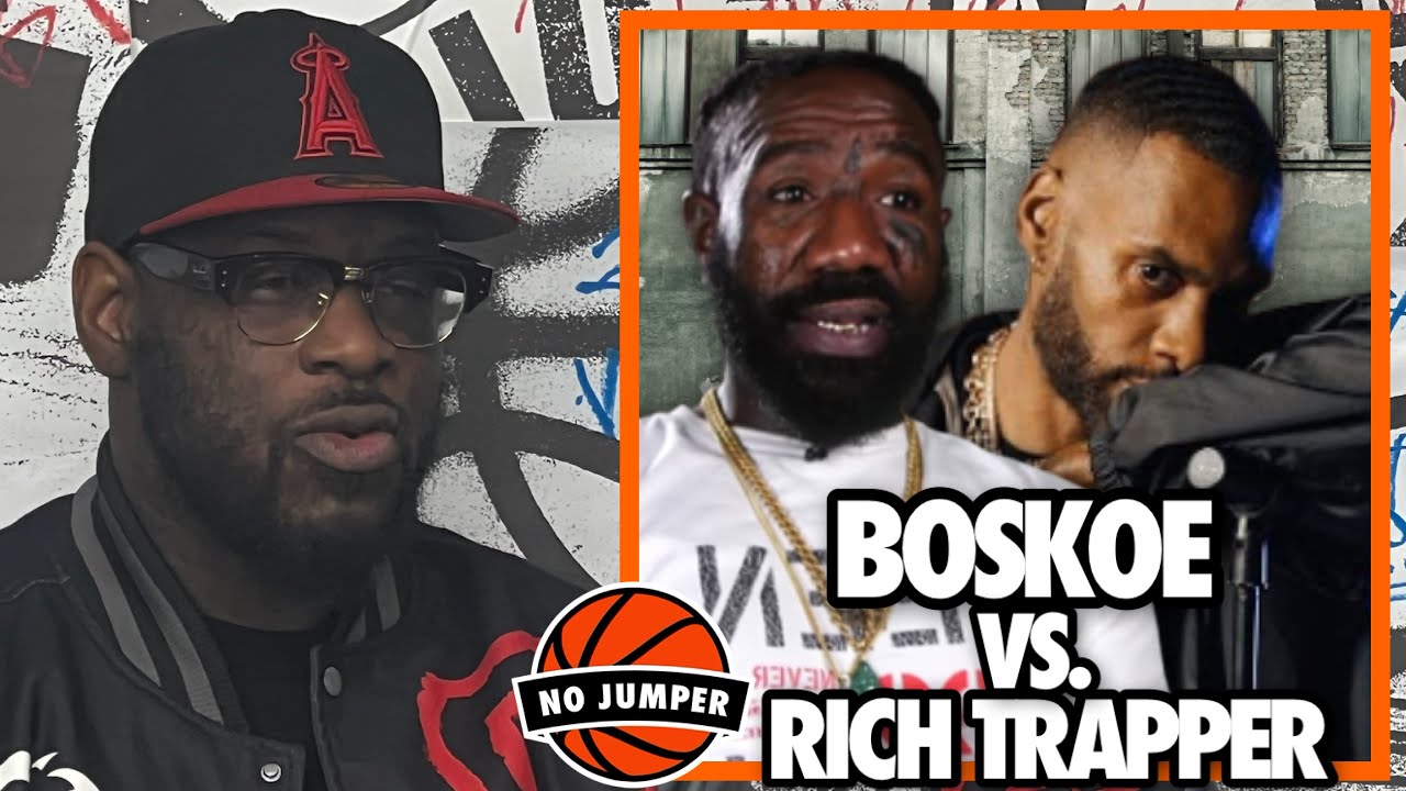 Boskoe Rapper Boskoe 100 and Rich Trapper Get Into Hilarious Scuffle - YouTube
