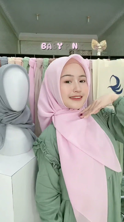 menyala hijab nuansa pink 🔥 #hijab #jilbab #kerudung