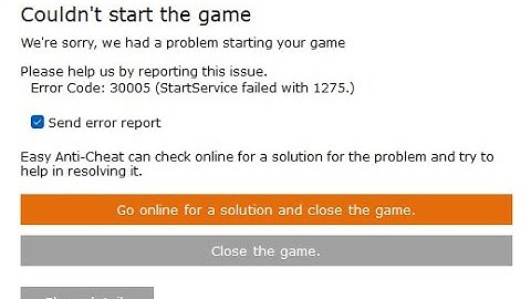 Easy Anti Cheat Error 3005 / Start Service Failed 1275: Smite 1, Vermantide 2, Paladins.
