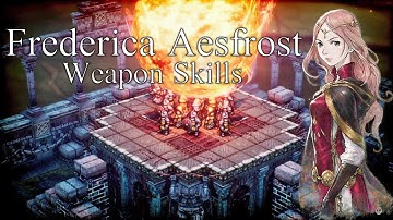 Triangle Strategy: All Frederica Weapon Skills