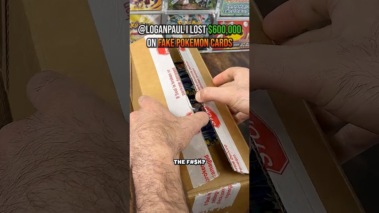 @LoganPaul I Lost $600,000 on Fake Pokemon Cards  