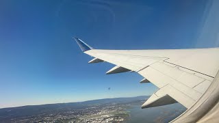 TAKEOFF FROM SAN JOSE(SJC) TO SALT LAKE CITY(SLC) || ✈️✈️❤️❤️ || by Aviation For life 430 views 2 months ago 6 minutes, 3 seconds