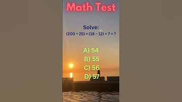 Fast Math Test_51! Decode The Puzzle – Brain Teasers, Math Challenges #maths #mathproblems