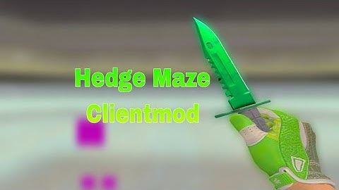 CSGO MOD FOR CSS | Sport Gloves | Hedge Maze | CSS clientmod android 1.3.1