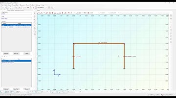Thermal load application using 2D Frame Analysis by Engissol