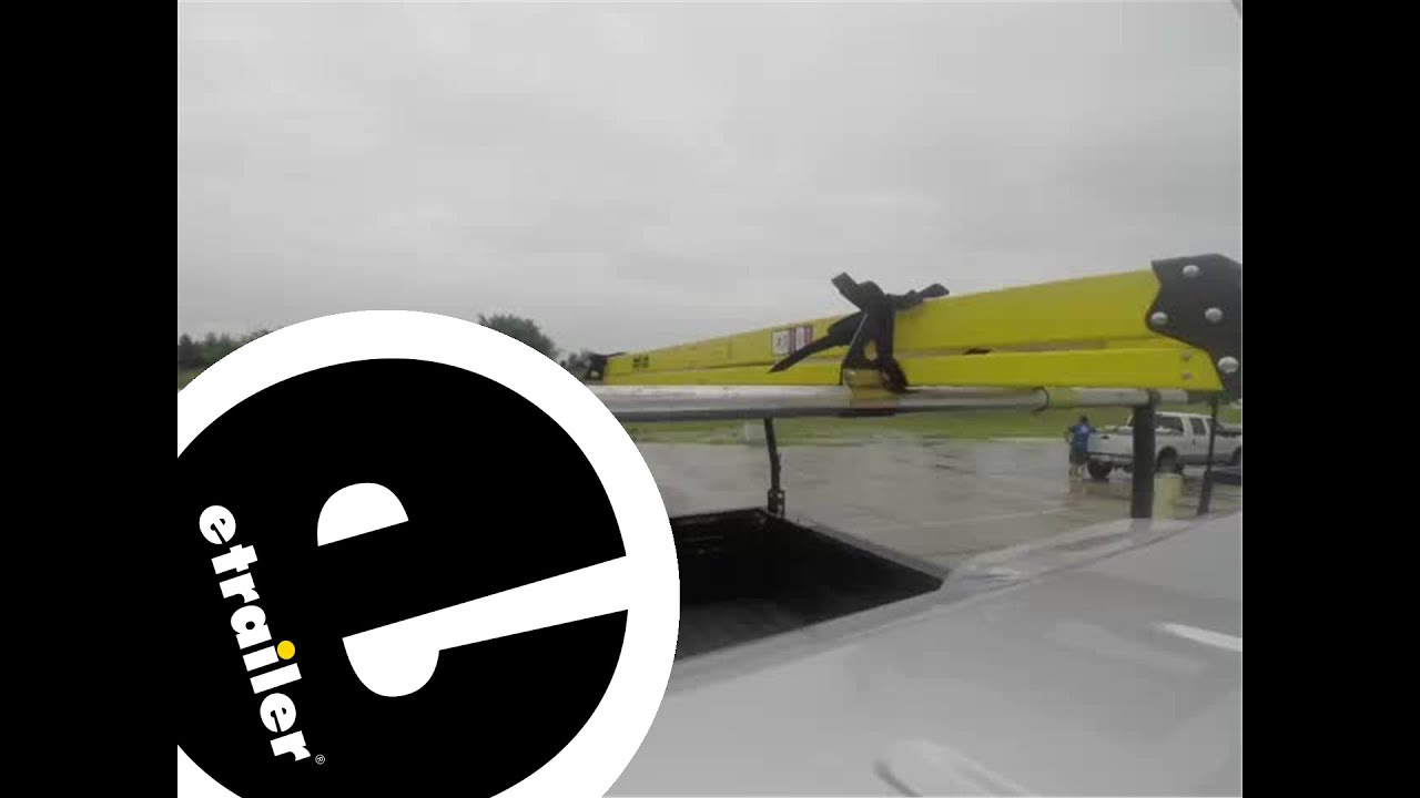 etrailer | Erickson Truck Bed Ladder Rack Test Course EM07706 - YouTube