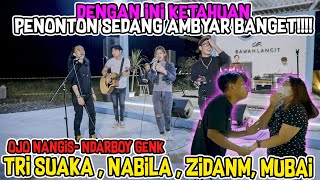 Ojo Nangis - Ndarboy Genk (Cover) by Tri Suaka, Nabila Maharani, Mubai