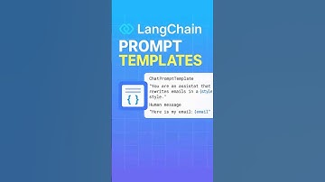 LangChain Prompt Templates in 1 Minute 🤖 #ai #llm #generativeai #langchain #datascience