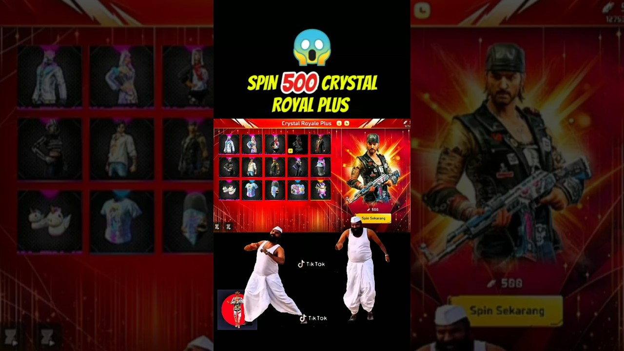 SPIN KE-DUA CRYSTAL ROYAL PLUS (X500 TOKEN) 🤡 