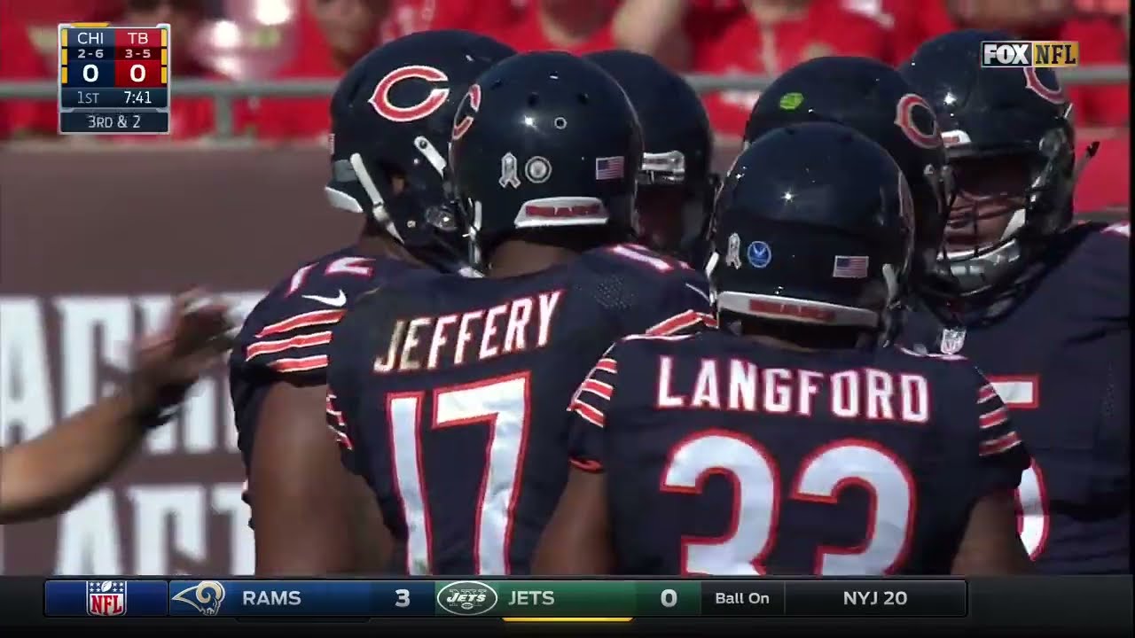 Bears vs Buccaneers 2016 Full Game