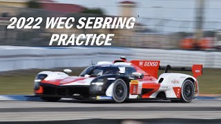 2022 WEC Sebring Practice