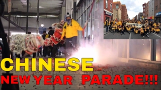 CRAZY NEW YEAR STARTING OFF WITH A BANG !!! (Philadelphia Suns Lunar New Year Parade 2017)