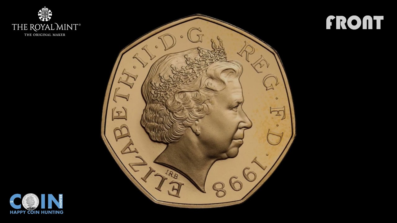 UK NHS 50th Anniversary 50p Gold Proof Coin 1998