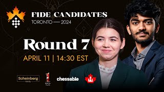 Round 7 FIDE Candidates & Women's Candidates