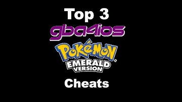 Top 3 GBA4iOS Pokemon Emerald Cheats