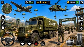 US Military Truck Cargo Game - Full Gameplay | Army Vehicle Transport Simulator (Android) screenshot 4