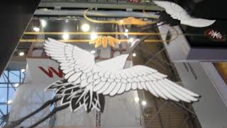 УФ печать на зеркале на принтере Mimaki JFX200-2531 видео Ультрафиолетовая печать на зеркалах и стеклах