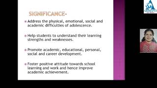 204 Guidance services in schools part I