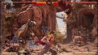 Reiko Goro Command grab combo 412 damage