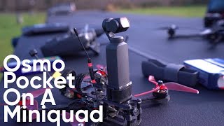 DJI Osmo Pocket on a Miniquad Day 2