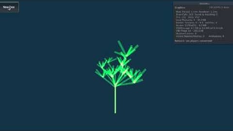 Tree Generation in Unity.