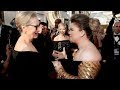 Kelly Clarkson Almost Falls Trying To Meet Meryl Streep At The 2018 Golden Globes!