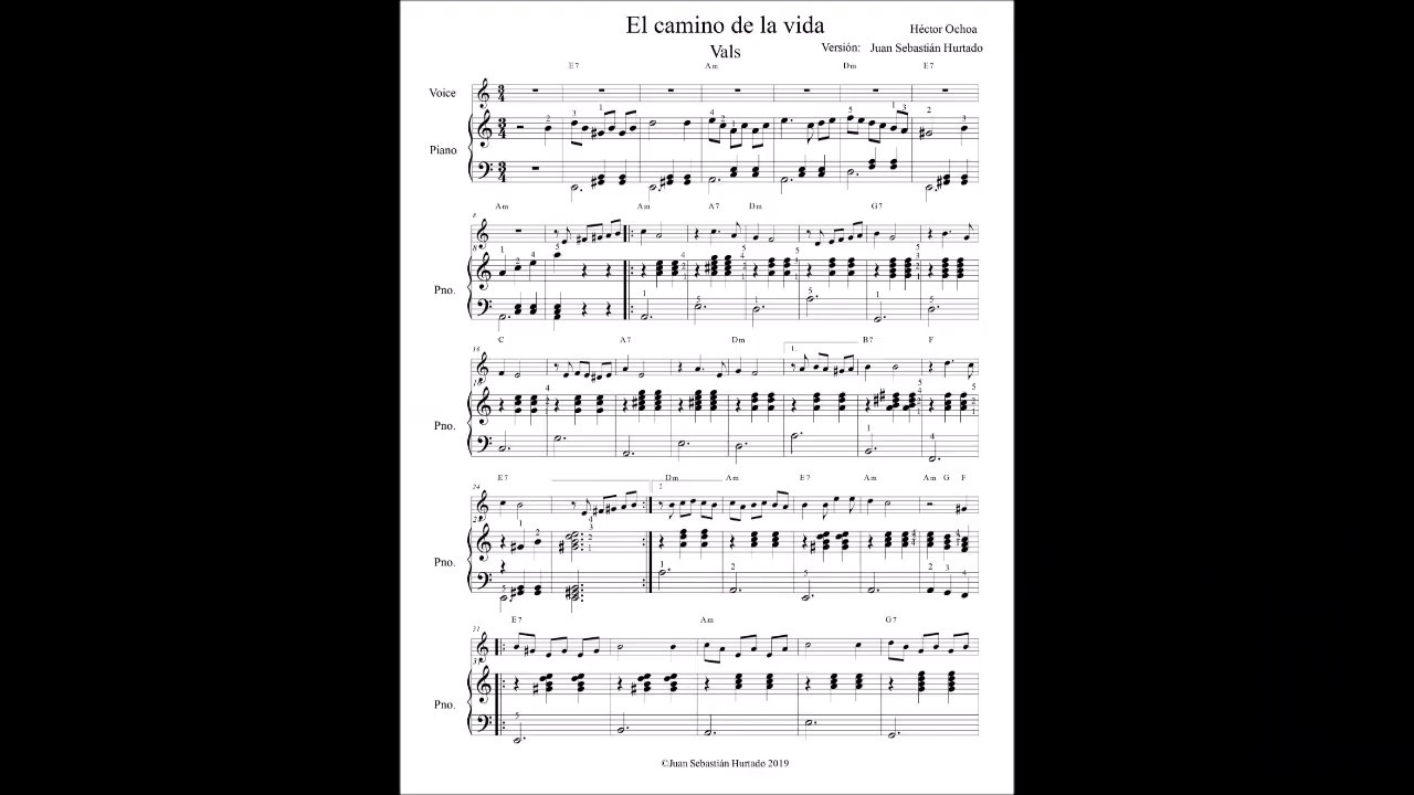 Cumulativo Gregge Malva el camino de la vida letra y acordes tunnel