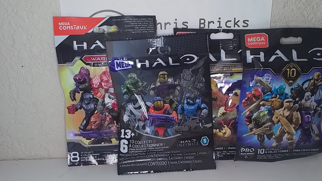 mega construx halo blind bags - YouTube