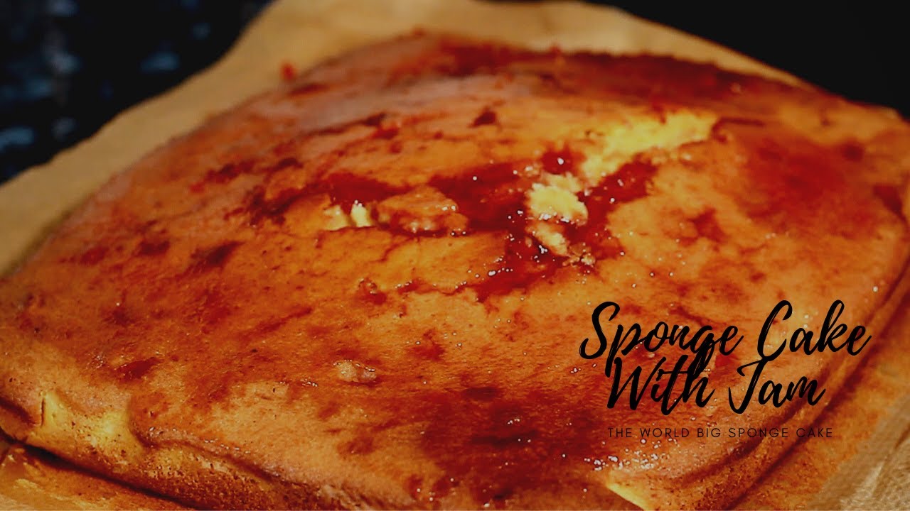 Sunday Vanilla Sponge CAKE | HOW TO MAKE BIG SPONGE CAKE RECIPE !! | Chef Ricardo Cooking