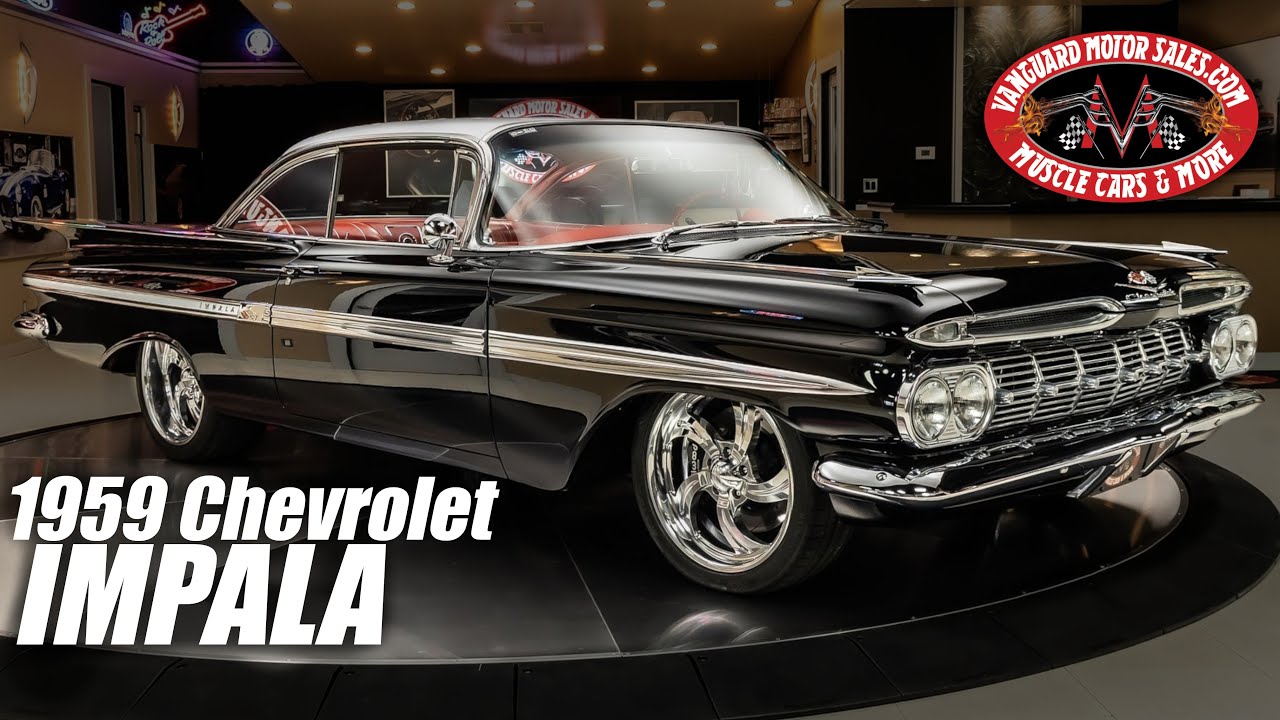 Продается отреставрированная Chevrolet Impala 1959 года выпуска, Vanguard Motor Sales 