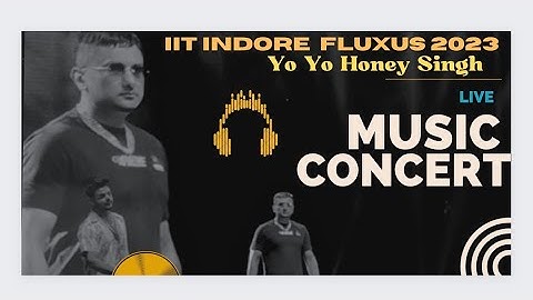 Yo Yo Honey Singh Live In Indore || IIT INDORE || Full Video ||  Yo Yo is Back | @YoYoHoneySingh