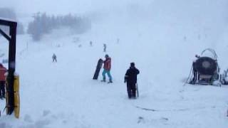 Justin Snowboarding at Ski Beech