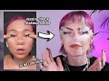 testing VIRAL tiktok makeup hacks on my hooded eyes