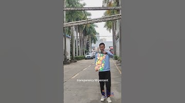 this is the best-selling LED transparent screen Film in 2023. Very soft, very thin, very transparent