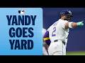 Yandy Díaz crushes his third home run of the season for the Rays! 💥 | MLB Highlights