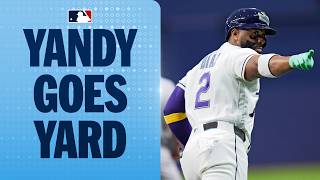 Yandy Díaz Crushes His Third Home Run Of The Season For The Rays Mlb Highlights