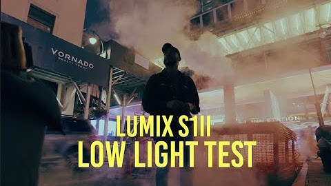 Lumix S1II Low Light Test | Open Gate + Dual ISO Performance at Night