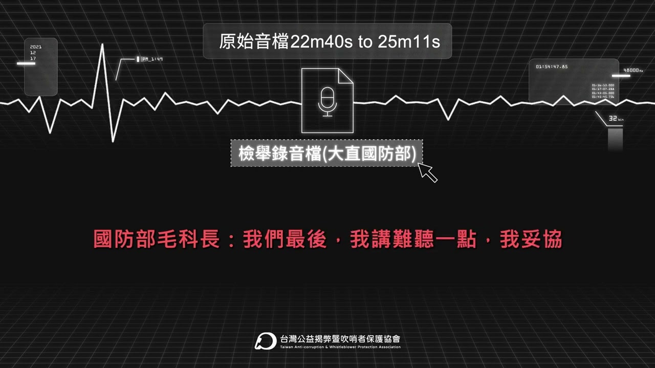 檢舉錄音檔(大直國防部) 縮圖