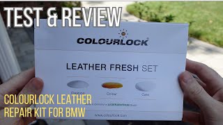 Testing ColourLock's Leather Fresh Repair Kit on a BMW