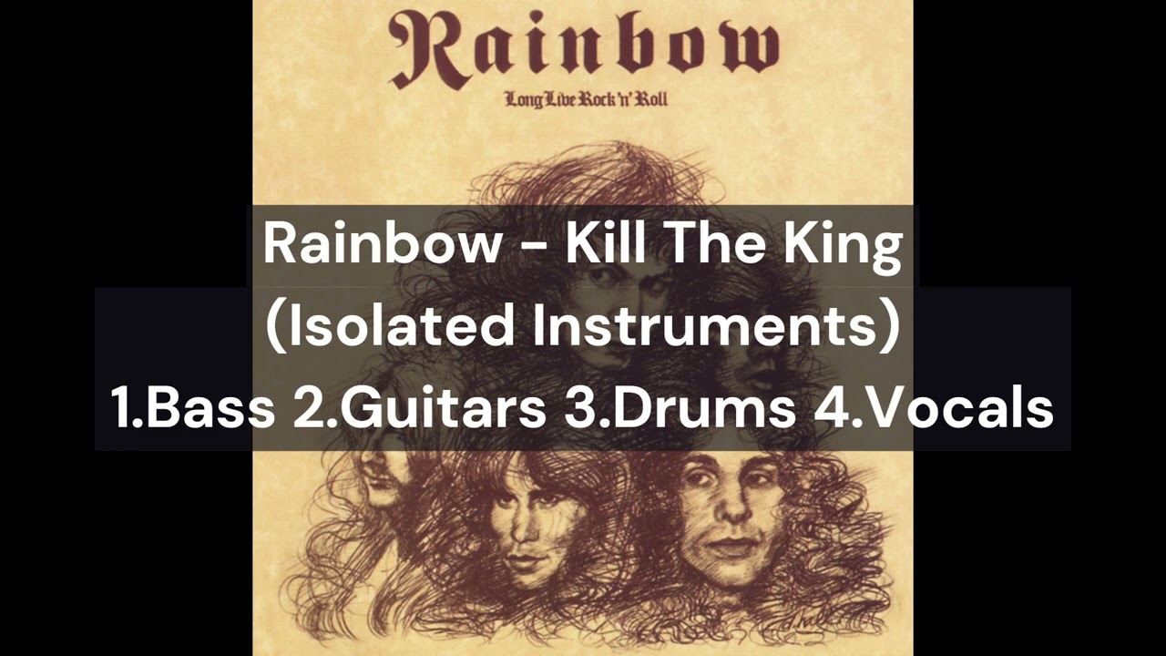 Rainbow - Kill The King (Isolated Instruments) 1.Bass 2.Guitars 3